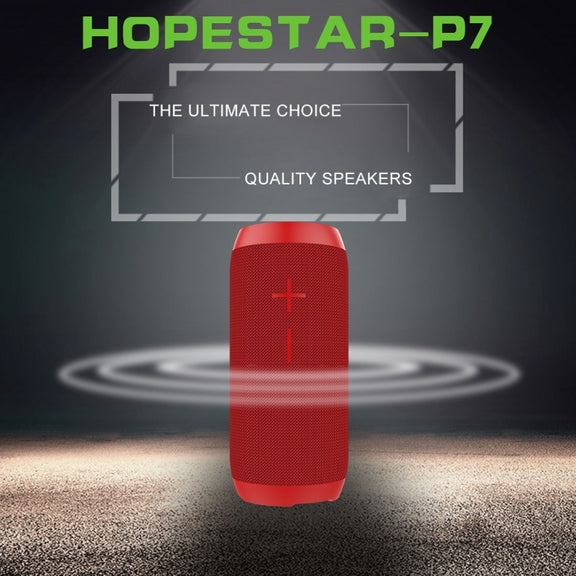 HOPESTAR P7 Mini Portable Rabbit Wireless Bluetooth Speaker, Built-in Mic, Support AUX / Hand Free Call / FM / TF(Black)
