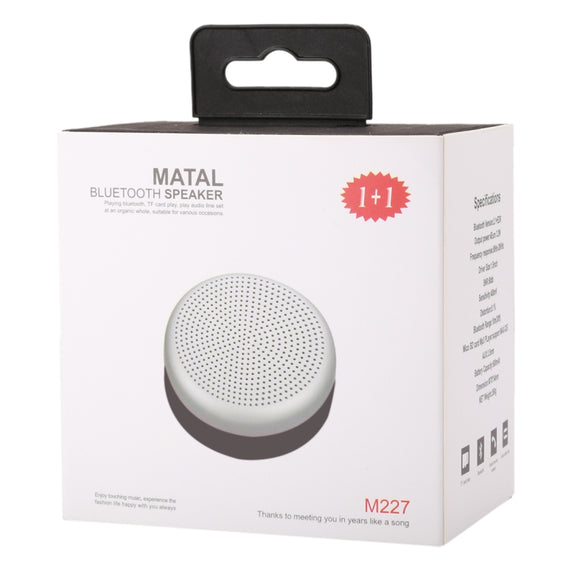 M227 Multifunctional Card Music Playback Bluetooth Speaker, Support Handfree Call & TF Card & AUX Audio Function(Black)