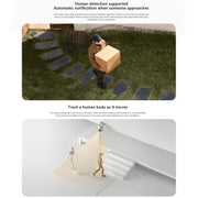 Original Xiaomi CW300 4MP Outdoor Camera IP66 Water-resistant Full Color Night Vision WiFi Camera, US Plug