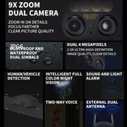 Original Xiaomi CW700S Outdoor Camera 4MP Full Color Night Vision WiFi Camera, US Plug