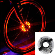 A108 Bicycle Decor Water-resistant Flower Drum Lamp Dazzle Warning Lamp, Size: 9.5*1.7cm