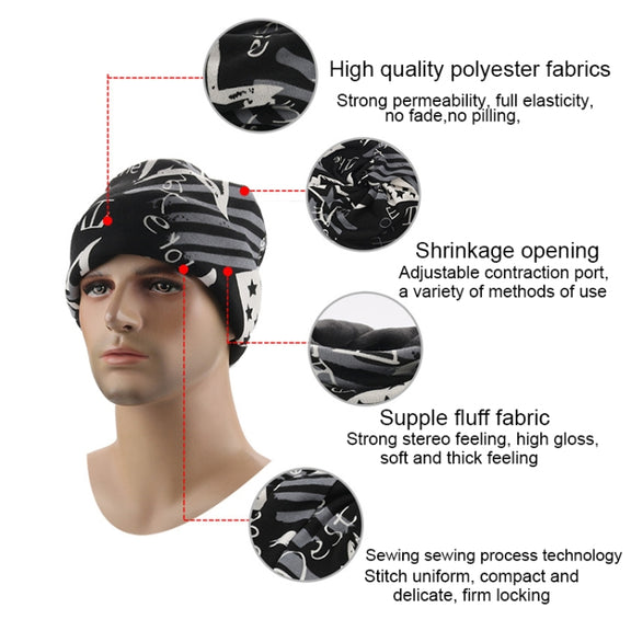Multifunction Thickening Warm Hat, Random Color Delivery