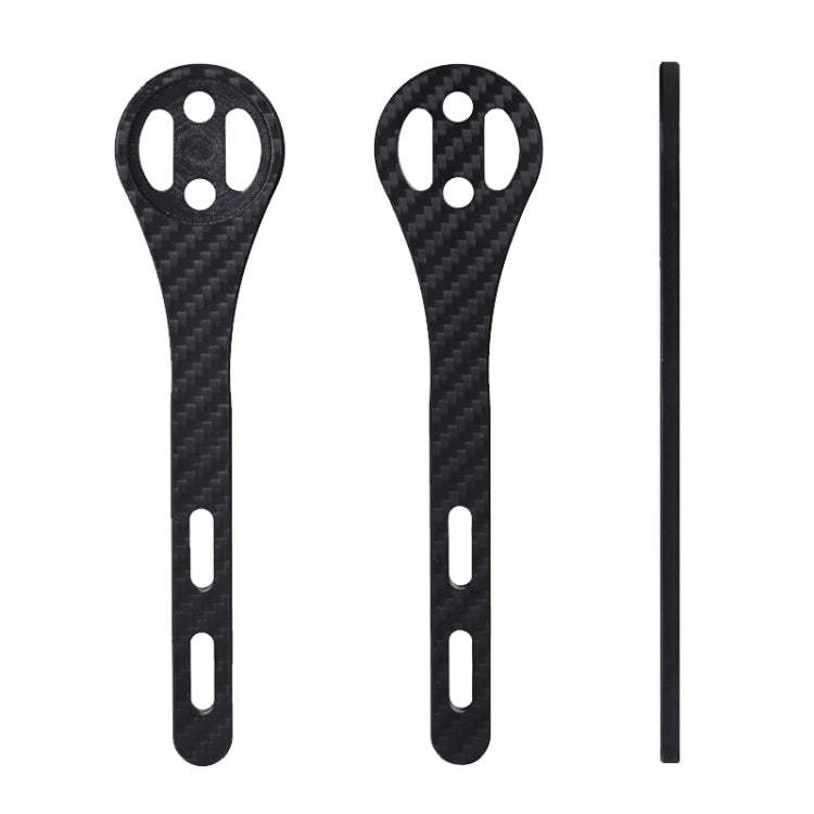TOSEEK Full Carbon Fiber Road Bicycle Code Table Holder For Garmin Series(Gloss)