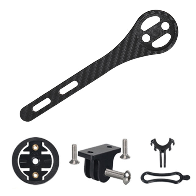 TOSEEK Full Carbon Fiber Road Bicycle Code Table Holder For Garmin Series(Gloss)