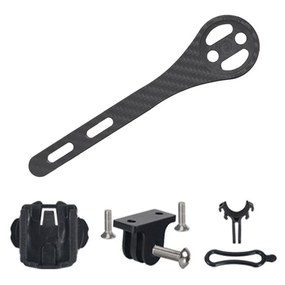 Full Carbon Fiber Road Bicycle Code Table Holder For CATEYE Series(Matte)