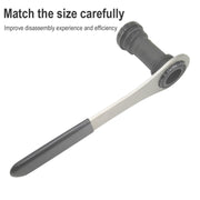 BIKERSAY BB46-12 Bicycle Repair Tools Multi-function Wrench Tool Stainless Steel Axis Spanner