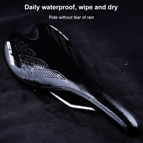 GUB 3083 Microfiber Leather Mountain Road Bike Saddle(Black)