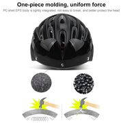 GUB K80 Plus Bike Helmet With Visor And Goggles(Black)