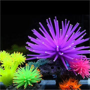 Aquarium Articles Decoration TPR Simulation Sea Urchin Ball Coral with Point, Size: L, Diameter: 13cm(Pink)