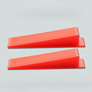 100 PCS Tile Floor Locator Insert Tile Leveler Wedge Leveling Machine for Plate Flattening System Aid Tool OG6480