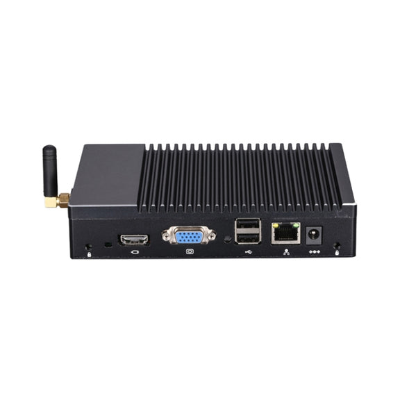 K1 Windows 10 and Linux System Mini PC without RAM and SSD, AMD A6-1450 Quad-core 4 Threads 1.0-1.4GHz, UK Plug