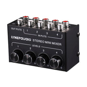 LINEPAUDIO B896 Four-channel Sassive Mixer (Black)