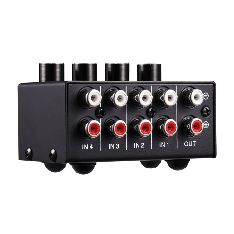 LINEPAUDIO B896 Four-channel Sassive Mixer (Black)