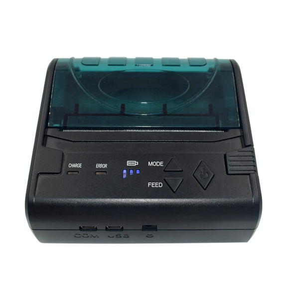 POS-8003 Portable Thermal Bluetooth Ticket Printer���Max Supported Thermal Paper Size���80x50mm