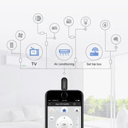 Easy to Control 3 Generation Mobile Phone Wireless Smart Remote Control for Apple universal mobile cloud remote control (Black)