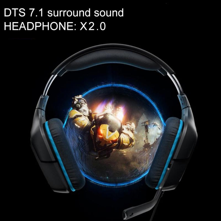 Logitech G431 Dolby 7.1 Surround Sound Stereo Folding Noise Reduction Competition Gaming Headset