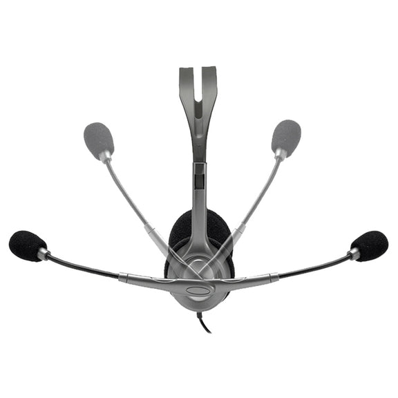 Logitech H110 Dual 3.5mm Audio Plugs Stereo Headset