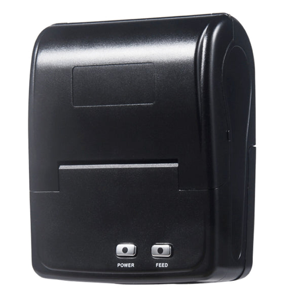 QS-5802 Portable 58mm Bluetooth Receipt 8-pin Matrix Printer(Black)