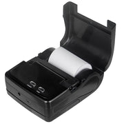 QS-5802 Portable 58mm Bluetooth Receipt 8-pin Matrix Printer(Black)