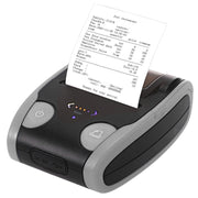QS-5806 Portable 58mm Bluetooth POS Receipt Thermal Printer(Grey)