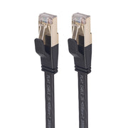 CAT8-2 Double Shielded CAT8 Flat Network LAN Cable, Length: 1m