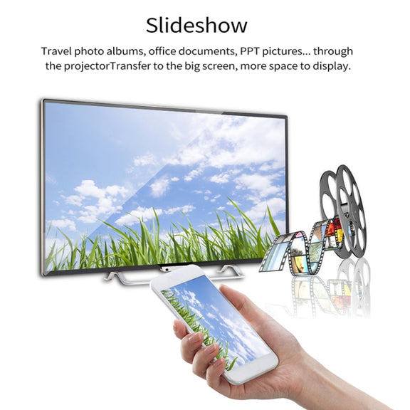 MiraScreen G2 Wireless WiFi Display Dongle Receiver Airplay Miracast DLNA 4K UHD RK3660 TV Stick for iPhone, Samsung, and other Smartphones (Black)