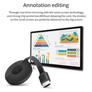 MiraScreen G2 Wireless WiFi Display Dongle Receiver Airplay Miracast DLNA 4K UHD RK3660 TV Stick for iPhone, Samsung, and other Smartphones (Black)