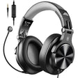 OneOdio A71D Head-mounted Noise Reduction Wired Headphone with Microphone(Black) - Multimedia Headset by OneOdio | Online Shopping South Africa | PMC TechLife | Buy Now Pay Later Mobicred