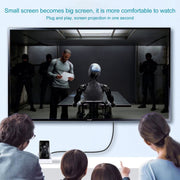 THT-020-1 Multi-functional HD Display Screen Converter with Network Card Function & Charging Base