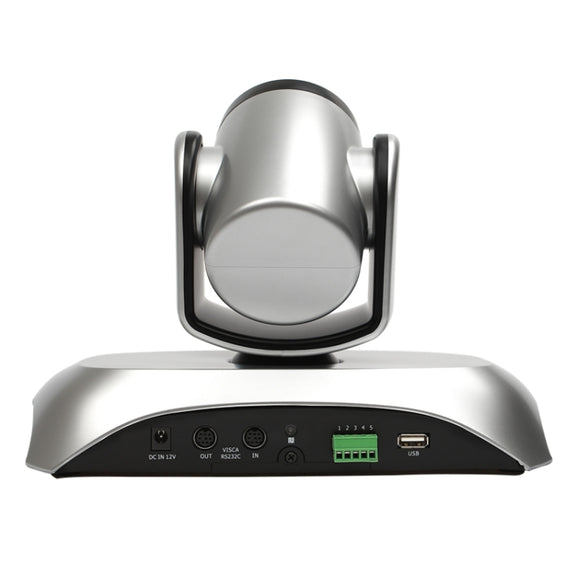 YANS YS-H10UH USB HD 1080P Wide-Angle Video Conference Camera with Remote Control(Silver)