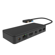 Onten OT-65002 12 in 1 Multifunctional Type-C + USB + RJ45 + HDMI Docking Station(Black)