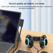 Onten OT-65002 12 in 1 Multifunctional Type-C + USB + RJ45 + HDMI Docking Station(Black)