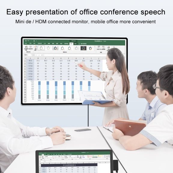 Onten OT-65002 12 in 1 Multifunctional Type-C + USB + RJ45 + HDMI Docking Station(Black)