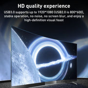 HW-1501 USB to VGA HD Video Converter (Black)