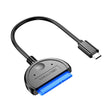 TC44 USB-C / Type-C to SATA Hard Disk Drive Converter for 2.5 inch Solid State and Mechanical Hard Drives (Black) - eSATA & SATA & IDE by PMC TechLife | Online Shopping South Africa | PMC TechLife | Buy Now Pay Later Mobicred