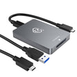 Rocketek CR325 USB3.1 Gen2 CFexpress Type B Card Reader (Silver Grey) - free shipping - PMC TechLife - Order now!