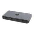 Rocketek HC405 USB2.0 KVM Switch Four In Four Out Sharing Converter - free shipping - PMC TechLife - Order now!