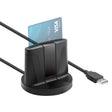 Rocketek SCR02 Desktop USB2.0 SIM / CAC Smart Card Reader (Black) -  by ROCKETEK | Online Shopping South Africa | PMC TechLife | Buy Now Pay Later Mobicred