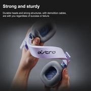 Logitech Astro A10 Gen 2 Wired Headset Over-ear Gaming Headphones (Purple)