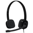 Logitech H151 Wired Headphone Single 3.5mm Earphone Gaming Headset Stereo with MIC - free shipping - PMC TechLife - Order now!