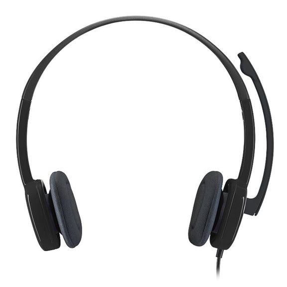 Logitech H151 Wired Headphone Single 3.5mm Earphone Gaming Headset Stereo with MIC