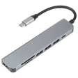 7 in 1 USB-C / Type-C to USB Docking Station HUB Adapter - USB HUB by PMC TechLife | Online Shopping South Africa | PMC TechLife | Buy Now Pay Later Mobicred
