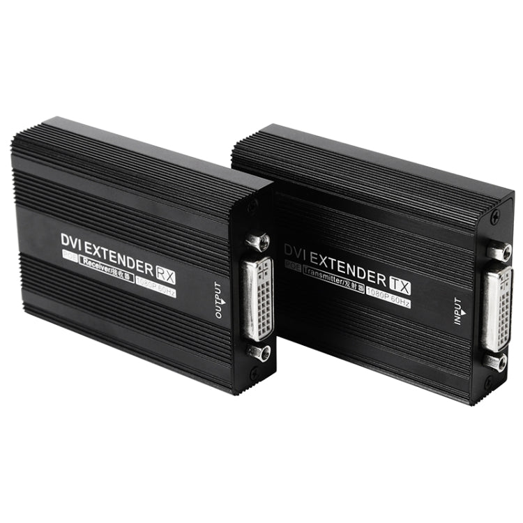 Measy DVI1815 DVI Extender Transmitter and Receiver Converter, POE Single Power Supply, Transmission Distance: 150m(AU Plug)