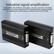 Measy DVI1815 DVI Extender Transmitter and Receiver Converter, POE Single Power Supply, Transmission Distance: 150m(AU Plug)