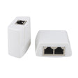 RJ45 to 2 x RJ45 Ethernet Network Coupler Thunder Lightning Protection (White) - Network Hubs by PMC TechLife | Online Shopping South Africa | PMC TechLife | Buy Now Pay Later Mobicred