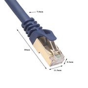 7.6m CAT8 Computer Switch Router  Ethernet Network LAN Cable, Patch Lead RJ45