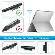 For Microsoft Surface Pro 7 / 7 Plus / 8 / 9 / X & Laptop 3 / 4 / 5 65W Laptop Power Adapter (US Plug)