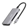 Onten 91882 5 In 1 USB3.0 x3 + SD + TF + CF Type-C / USB-C OTG Multi-function Card Reader - Card Reader by Onten | Online Shopping South Africa | PMC TechLife | Buy Now Pay Later Mobicred