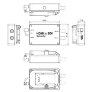 SEETEC 1 x HDMI Input to 2 x SDI Output Converter