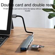 V253A 5 in 1 USB to USB Multifunctional Docking Station HUB Adapter